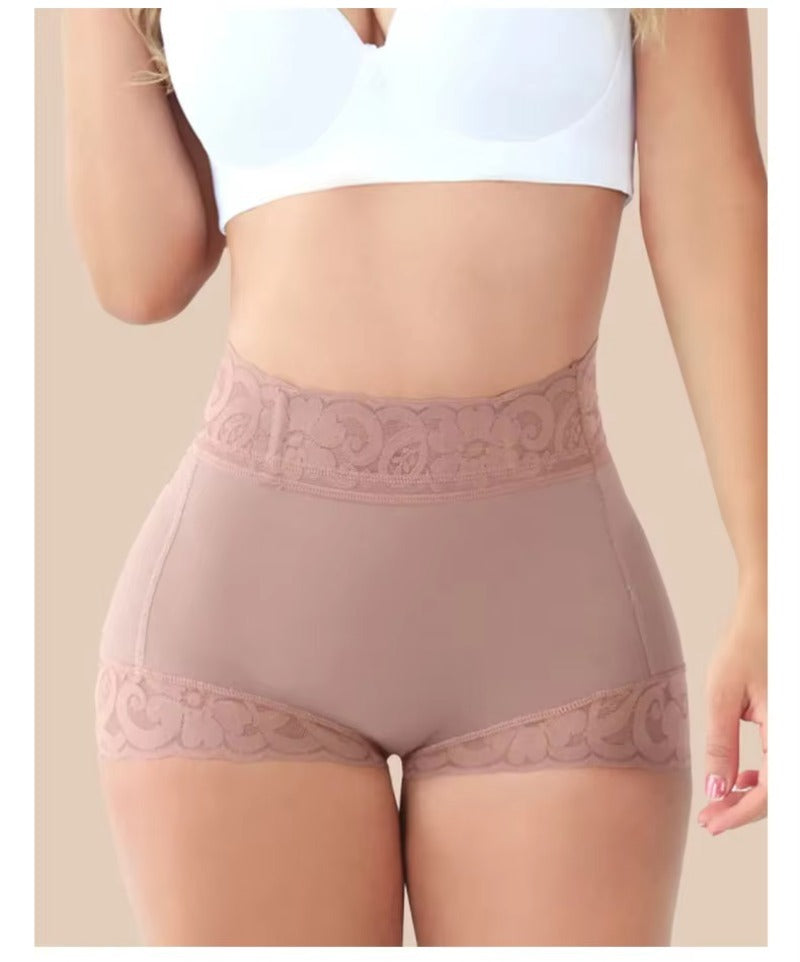 Tonelle Colombian Faja Shapewear Shorts – High Waist Tummy Control & Butt Lift