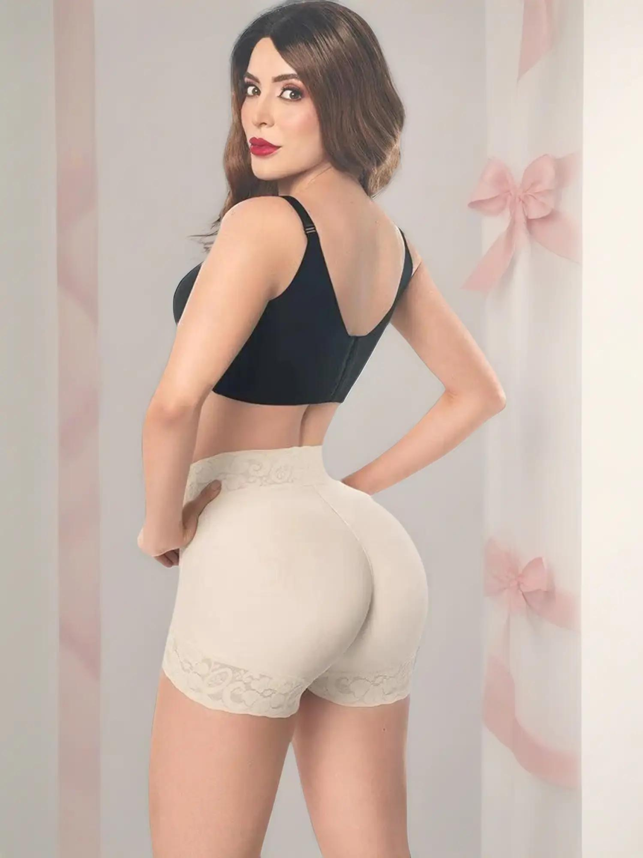 Tonelle Colombian Faja Shapewear Shorts – High Waist Tummy Control & Butt Lift